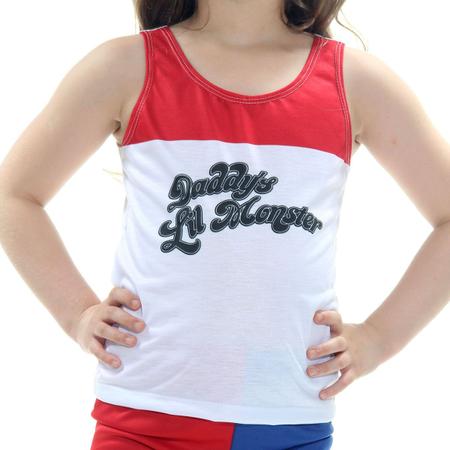 Fantasia Arlequina Completa Regata, Shorts, Jaqueta e Cinto, Roupa  Infantil para Menina Sulamericana Usado 61068276