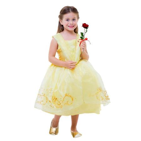 Fantasia Bela Com Flor - Clássica - Infantil - Regina Festas Imagem de Fantasia Bela Com Flor - Clássica - Infantil