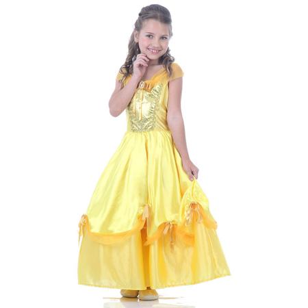 Imagem de Fantasia Bela Disney Infantil Luxo