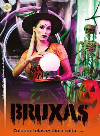 Fantasia halloween feminina bruxa