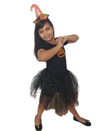 Fantasia Halloween Infantil Menina