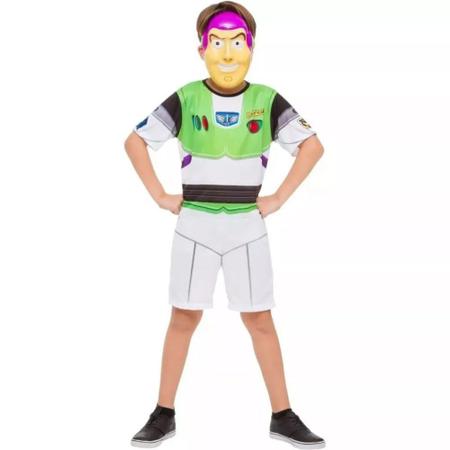 Fantasia BuzzLightyear Curta - Regina Festas Imagem de Fantasia BuzzLightyear Curta