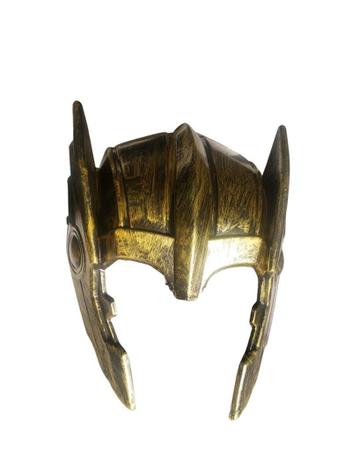 Imagem de Fantasia Capacete Thor dourado + Martelo- adulto/ infantil