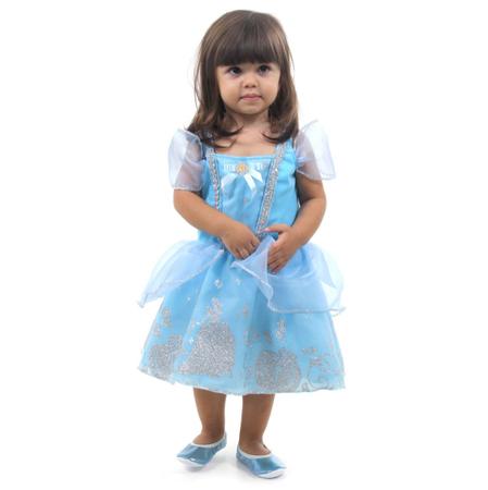 Fantasia Princesa Cinderela Bebê