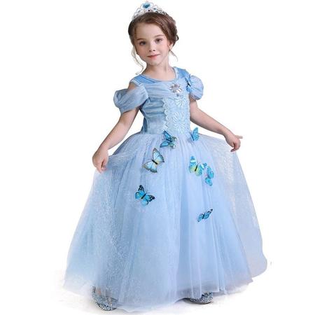 Imagem de Fantasia Cinderela Infantil Luxo Disney Princesas