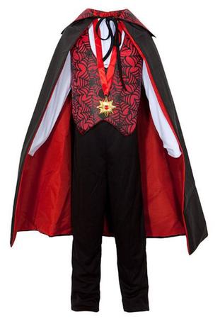 FANTASIA INFANTIL HALLOWEEN VAMPIRO DRÁCULA - Casa das Cestas