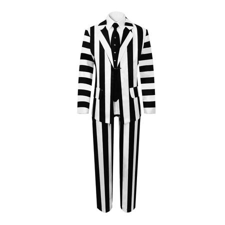 Imagem de Fantasia Cosplay Beetlejuice - Mestre do Inferno - Halloween