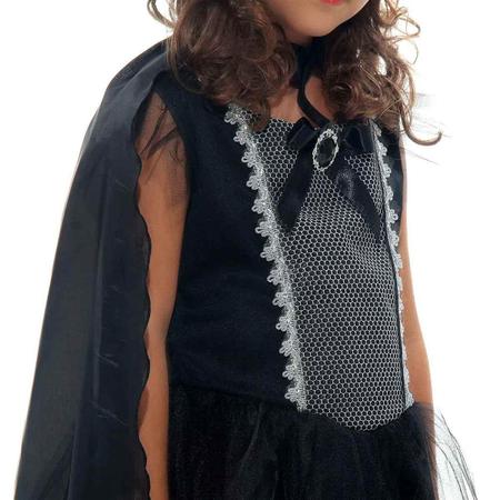 Fantasia Infantil Halloween Menina Vestido Vampira 1 ao 6 A - Muvile -  Fantasias para Crianças - Magazine Luiza