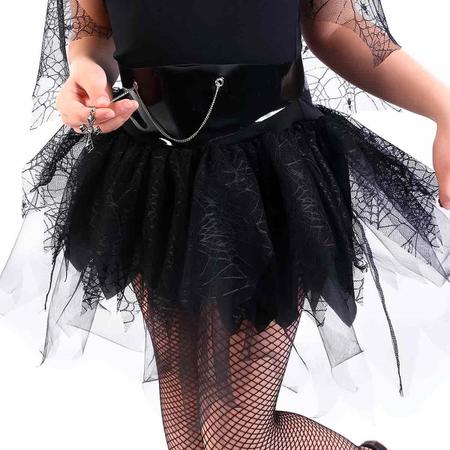 Fantasia de halloween morceguita adulto feminino com polaina fantasias  carol fsp