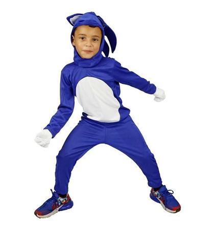 Fantasia Sonic Infantil Cosplay – Magia e Imaginacao