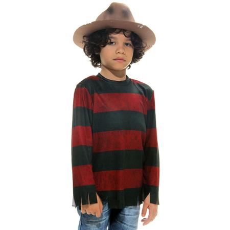 Imagem de Fantasia Freddy Krueger Infantil - Halloween