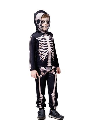 Fantasia Esqueleto Halloween Tam Anos Menino