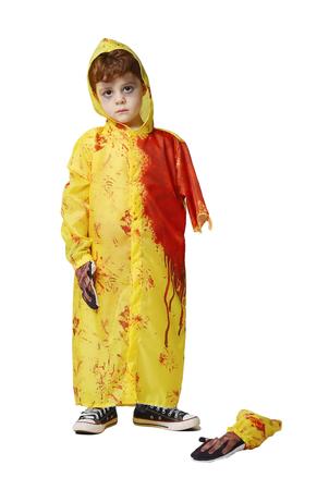 Fantasia de Halloween Infantil Noivo Zumbi 2 a 12 (M 5 a 8)