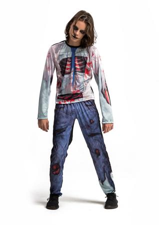 Fantasia Colegial Zumbi Halloween Masculino Cosplay - Vendaval - Fantasia -  Magazine Luiza