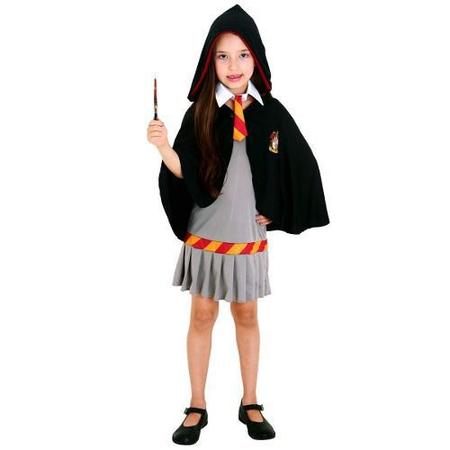 Imagem de Fantasia Hermione Harry Potter Infantil Vestido Original Warner Bros Sulamericana 23397