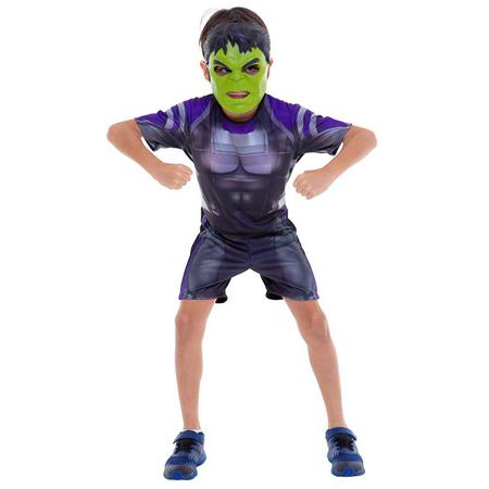 Imagem de Fantasia Hulk Infantil Curta Ultimato com Máscara