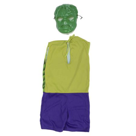 Imagem de Fantasia Hulk Vingadores Infantil Menino 5 6 7 Anos