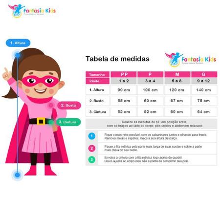 Fantasia Arlequina Feminino Infantil Manga Longa E Saia De Tule