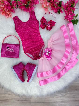 Cosplay filme Barbie - Fantasia infantil