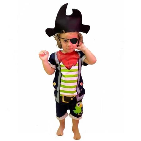 Imagem de Fantasia Infantil Billy Caolho Os Piratinhas - 4 anos