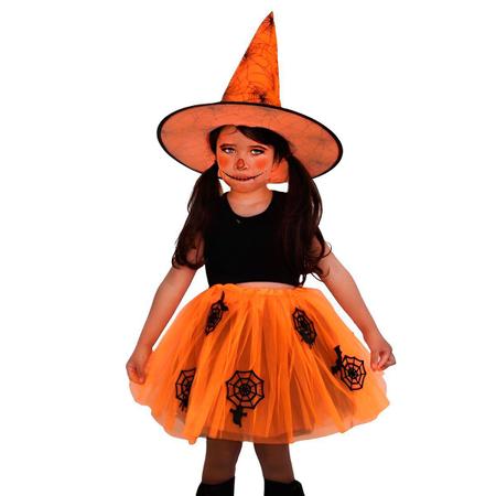 Fantasia Infantil Bruxinha Barata Halloween Dia Das Bruxas Kit Saia e  Chapeu Lindo Presente Barato Dia das Crianças Luxo - Meimi Amores -  Fantasias para Crianças - Magazine Luiza