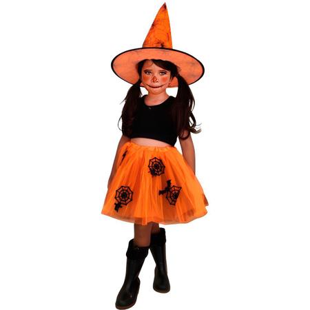 Fantasia Infantil Bruxinha Barata Halloween Dia Das Bruxas Kit Saia e  Chapeu Lindo Presente Barato Dia das Crianças Luxo - Meimi Amores -  Fantasias para Crianças - Magazine Luiza