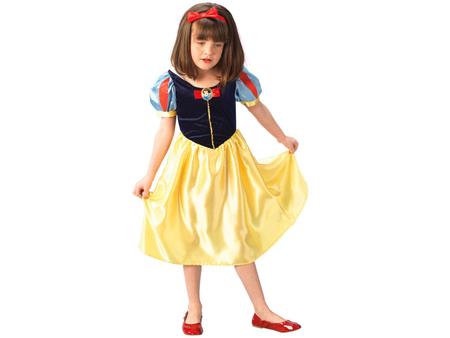 Fantasia Infantil Disney Princesas - Branca de Neve Clássica P Rubies Imagem de Fantasia Infantil Disney Princesas