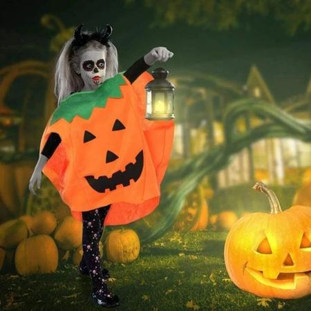 Imagem de Fantasia Infantil E Adulto Abóbora Halloween Dia Das Bruxas