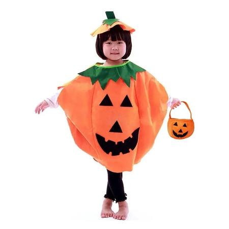 Imagem de Fantasia Infantil E Adulto Abóbora Halloween Dia Das Bruxas