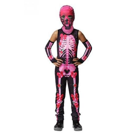 Imagem de Fantasia Infantil Esqueleto Candy Neon Rosa