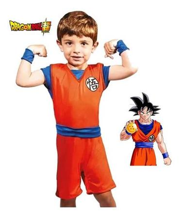 Imagem de Fantasia Infantil Goku Dragon Ball Z Com Acessórios