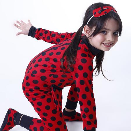 Fantasia infantil Ladybug - Própria Imagem de Fantasia infantil Ladybug