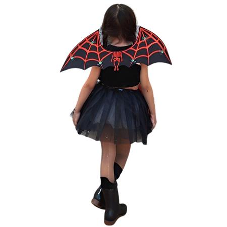 Fantasia infantil rainha vampira bruxinha halloween festas no Shoptime