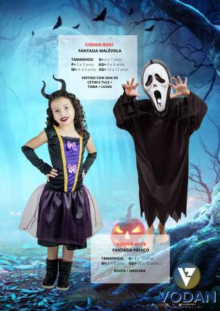 Fantasia Infantil Menino Halloween Vampiro Festas - VODAN