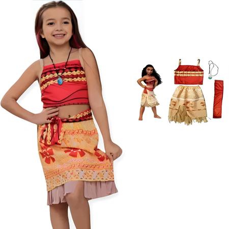 Roupa aniversario do tema moana menina10anos