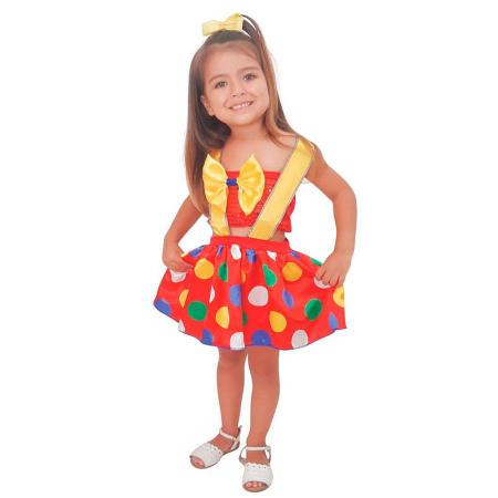 Imagem de Fantasia Infantil - Palhacinha - Tamanho G - Brink Model