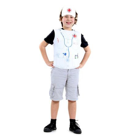 Imagem de Fantasia Infantil - Peitoral Médico - Tamanho Único (3 a 6 anos) - 72104 - Sulamericana