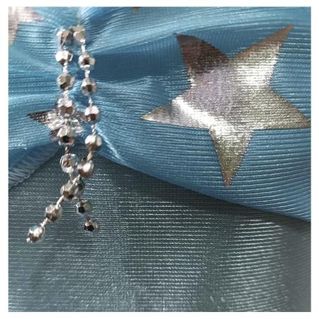Imagem de Fantasia Infantil Princesa Azul com Estrelas Vestido