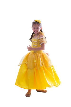 Imagem de Fantasia Infantil Princesa Bela Luxo