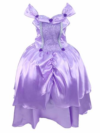 Fantasia Vestido Luxo Infantil Princesa Sofia / Rapunzel C/ Tiara - Kids -  Fantasias para Crianças - Magazine Luiza