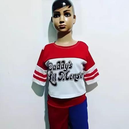 Fantasia Roupa Infantil Menina Arlequina Com Taco ( dos 2 aos 12 anos ) -  SGB Moda - Fantasias para Crianças - Magazine Luiza