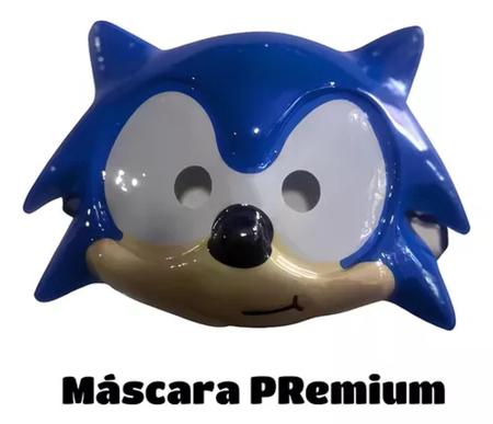 Imagem de Fantasia Infantil Roupa Sonic 2 Máscaras ( dos 2 aos 9 anos )