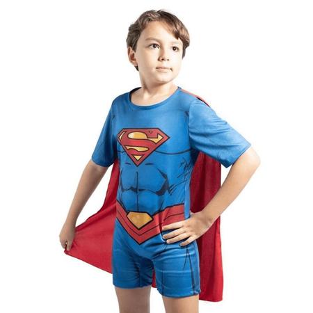 Imagem de Fantasia Infantil Superman o Homem de Aço com Capa