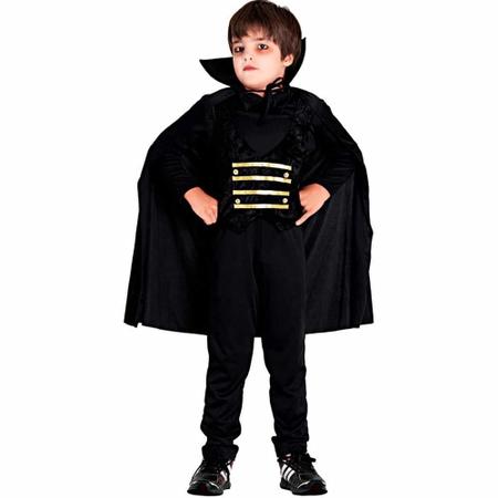 Fantasia Vampiro Stefan Infantil - Halloween em Promoção na Americanas