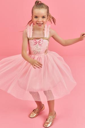 Imagem de Fantasia Infantil Vestido Bailarina Luxo Infanti