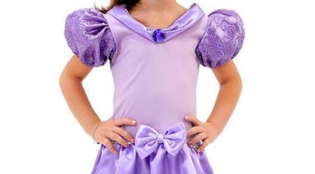 Imagem de Fantasia infantil vestido princesa Sofia Rapunzel - ANJO FANTASIAS