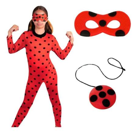 Fantasias Feminina Ladybug Infantil