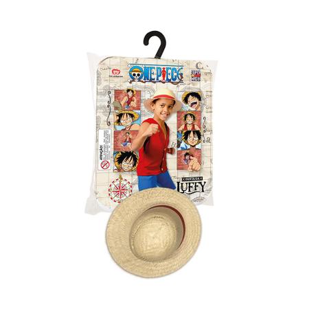 Imagem de Fantasia Luffy One Piece Infantil Cosplay Original + Chapéu