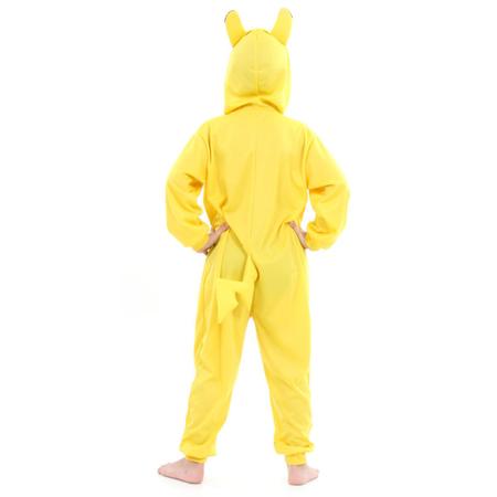 Riachuelo  Fantasia Macacão Amarelo Curto Infantil - Pikachu