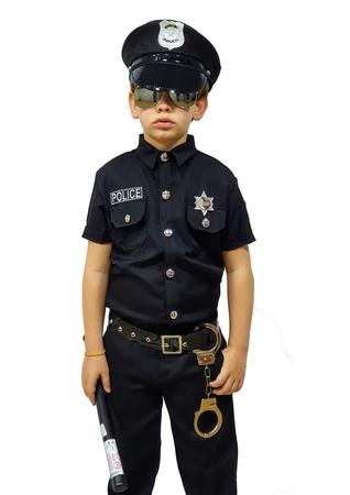 Imagem de Fantasia Masculina Infantil Policial Completa - Linha Luxo - Festa Fantasy